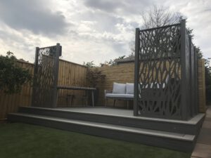 New build garden design project