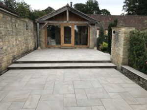 Outdoor steps and office in Landscape construction and Landscaping Bristol
